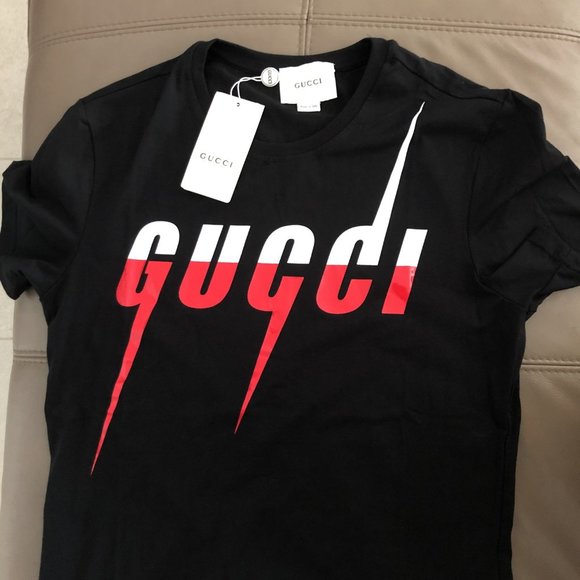 gucci lightning shirt